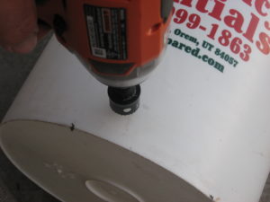 Bucket Hole Location