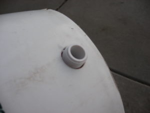 Adapter Through Bucket Hole