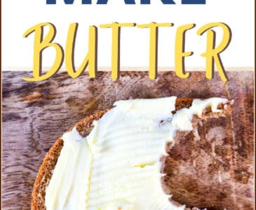 butter on bread with a bite out of it