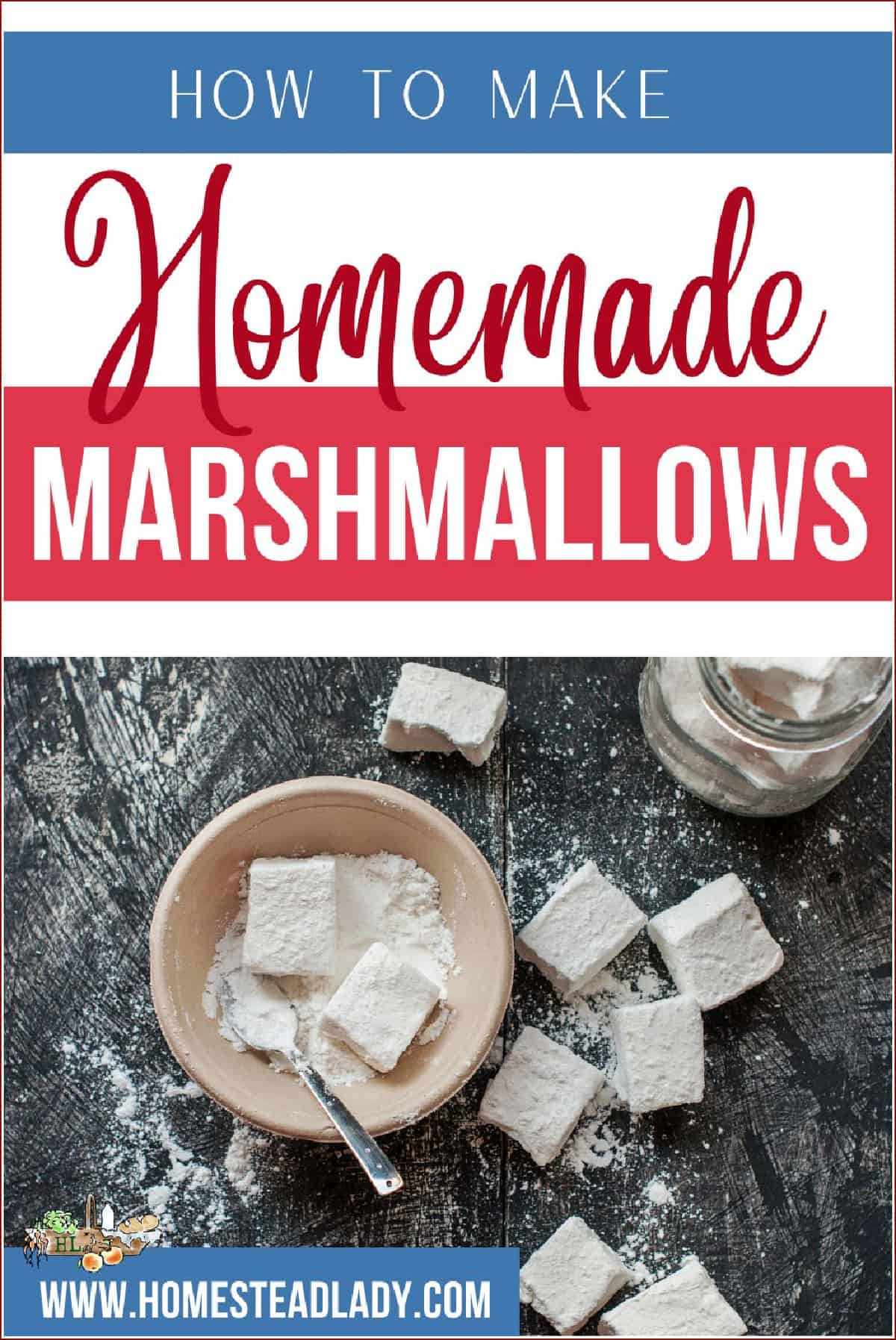 homemade marshmallows in a bowl on a table
