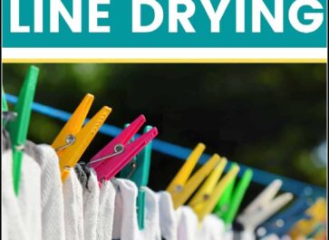 clothes line drying