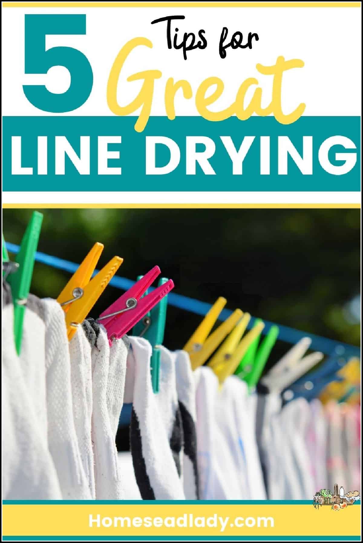 clothes line drying