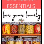 Gather Emergency Essentials for Your Family