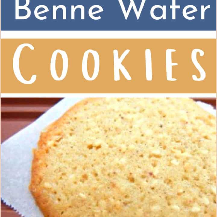 Sesame Wafer Cookies