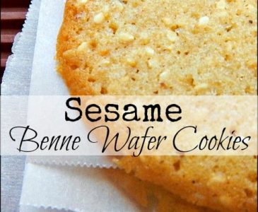 sesame cookies