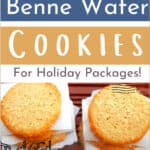 Healthy Snacks: Sesame Wafer Cookies