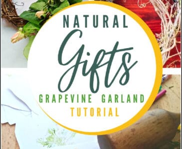 grapevine wreath wreath, garland, botanical prints