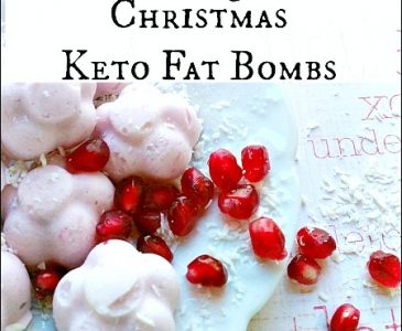 Keto fat bombs on plate