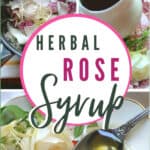 Herbal Flower and Rose Syrup