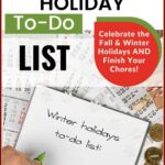Homestead Holiday To Do List