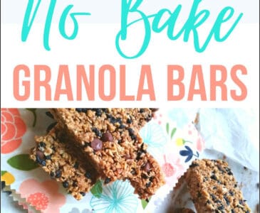 chocolate chips and elderberry granola bars on a beeswax wrap