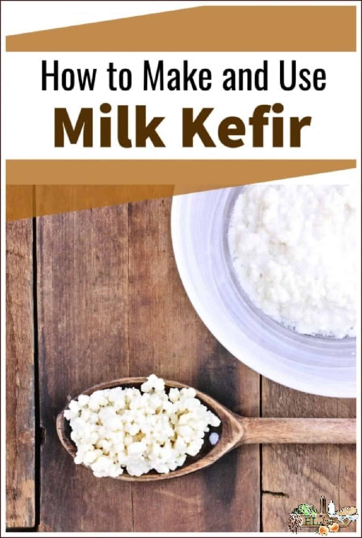 milk kefir in a bowl