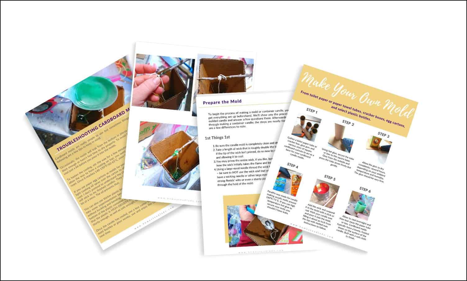 Candle Making in a Day Ebook Interior Pages