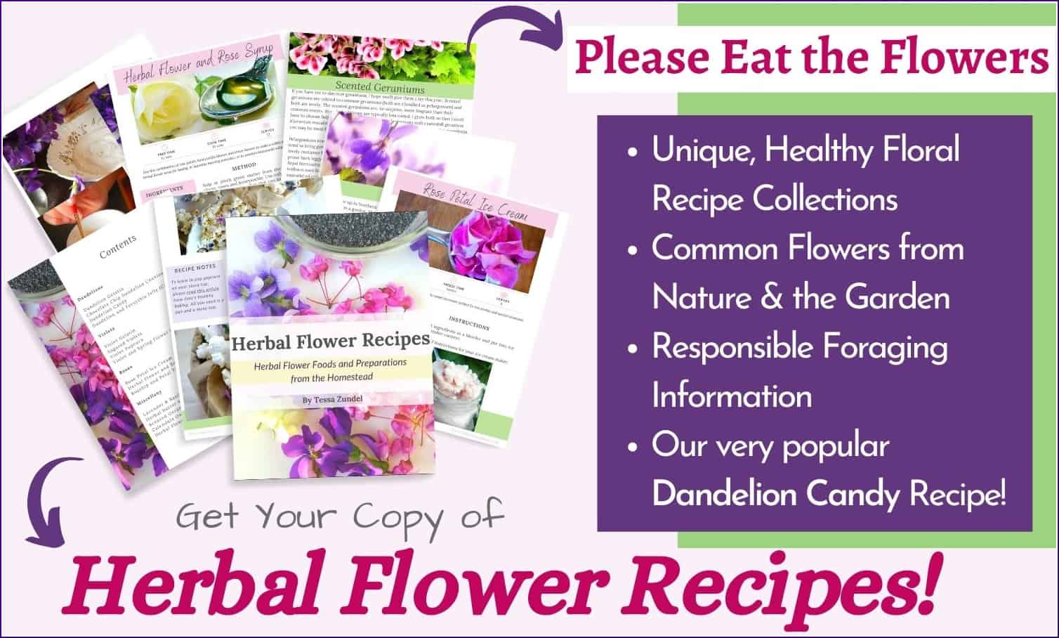Herbal Flower Recipes ad