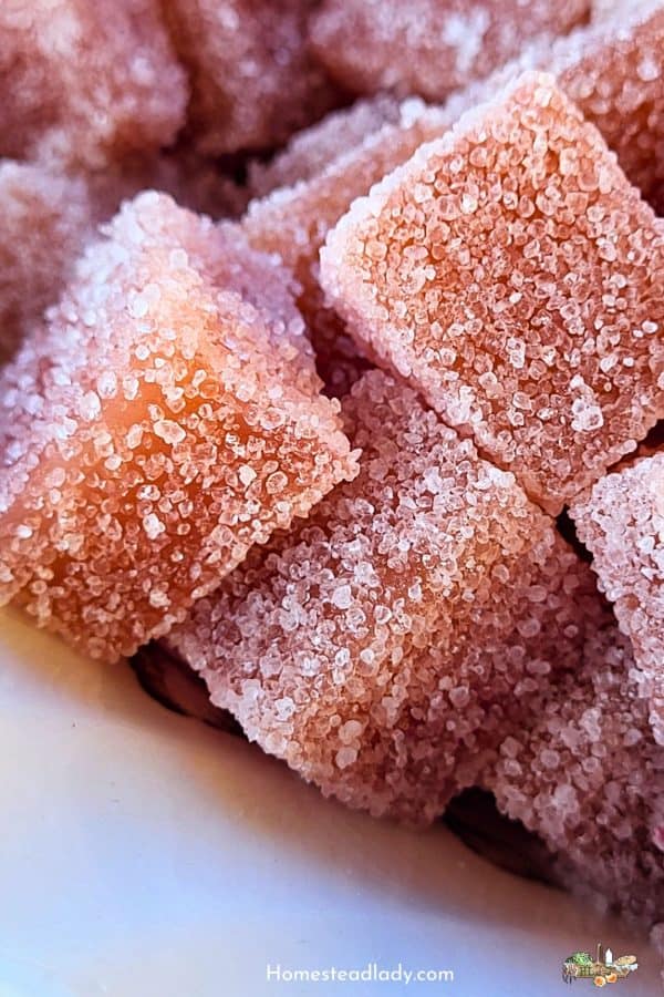 Homemade Gumdrops (No Sugar Option) • Homestead Lady